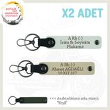 MiaWiki Motosiklet Acil Durum Anahtarlığı, Standart, MH-KAN-MT-6517x2, Beyaz-Sütlü Kahve-yeşil, üniseks-yetişkin