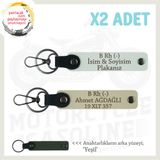 MiaWiki Motosiklet Acil Durum Anahtarlığı, Standart, MH-KAN-MT-8517x2, Beyaz-Sütlü Kahve-yeşil, üniseks-yetişkin