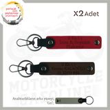 MiaWiki Motosiklet Anahtarlık İsim Plaka Kan Grubu, Standart, MH-KAN-MT-10786x2, Kırmızı-Koyu Kahve-gri, üniseks-yetişkin