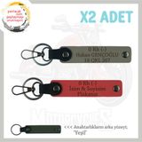 MiaWiki Motosiklet Anahtarlık İsim Plaka Kan Grubu, Standart, MH-KAN-MT-10960x2, Nar Çiçeği-Kül Gri-yeşil, üniseks-yetişkin