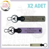 MiaWiki Motosiklet Anahtarlık İsim Plaka Kan Grubu, Standart, MH-KAN-MT-5730x2, Kül Gri-Mor Menekşe-sütlü kahve, üniseks-yetişkin