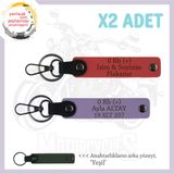 MiaWiki Motosiklet Anahtarlık İsim Plaka Kan Grubu, Standart, MH-KAN-MT-9971x2, Nar Çiçeği-Mor Menekşe-yeşil, üniseks-yetişkin