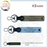 MiaWiki Motosiklet Aşıkları İçin İsim Plaka Anahtarlık, Standart, MH-KAN-MT-10710x2, Kül Gri-Gök Mavi-yeşil, üniseks-yetişkin