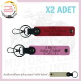 MiaWiki Motosiklet Aşıkları İçin İsim Plaka Anahtarlık, Standart, MH-KAN-MT-5810x2, Kırmızı-Pembe-sütlü kahve, üniseks-yetişkin