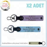 MiaWiki Motosiklet Ehliyeti Olanlara Özel İsim Plaka Kan Grubu Anahtarlık, Standart, MH-KAN-MT-5859x2, Mor Menekşe-Gök Mavi-sütlü kahve, üniseks-yetişkin