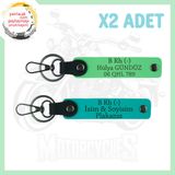 MiaWiki Motosiklet Sevene İsim Plaka Kan Grubu Anahtarlık, Standart, MH-KAN-MT-5051x2, Koyu Turkuaz-Fıstık Yeşil, üniseks-yetişkin