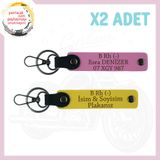 MiaWiki Motosiklet Severlere Özel Anahtarlık, Standart, MH-KAN-MT-5151x2, Sarı-Pembe, üniseks-yetişkin