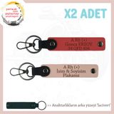 MiaWiki Motosiklet Severlere Özel İsim Plaka Kan Grubu, Standart, MH-KAN-MT-6010x2, Nar Çiçeği-Yavruağzı-lacivert, üniseks-yetişkin