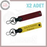 MiaWiki Motosiklet Temalı İsme Özel Anahtarlık, Standart, MH-KAN-MT-4147x2, Sarı-Bordo, üniseks-yetişkin