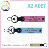 MiaWiki Motosiklet Tutkunları İsim Plaka Kan Grubu Anahtarlık, Standart, MH-KAN-MT-8560x2, Gök Mavi-Pembe-sütlü kahve, üniseks-yetişkin