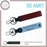 MiaWiki Motosiklet Tutkunlarına İsim ve Plaka Yazılı Anahtarlık, Standart, MH-KAN-MT-11814x2, Mavi-Bordo-yeşil, üniseks-yetişkin