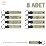 MiaWiki Müzikal Topluluklara Özel Hediyelik Anı Anahtarlık, Standart, MH-KAN8529X8, Sütlü Kahve & Sütlü Kahve, üniseks-yetişkin