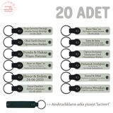 MiaWiki Radyo ve Televizyon Bölümü İsme Özel Anahtarlık, Standart, MH-KAN8548X20, Beyaz & Lacivert, üniseks-yetişkin