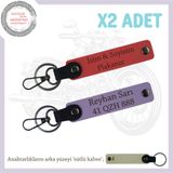MiaWiki Sürücülere Özel İsimli ve Plakalı Anahtarlık, Standart, MH-KAN-MT-11970x2, Nar Çiçeği-Mor Menekşe-sütlü kahve, üniseks-yetişkin