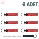 MiaWiki Yoga Ekibine Özel İsim Yazılı Hatıra Anahtarlık, Standart, MH-KAN8533X6, Nar Çiçeği & Lacivert, üniseks-yetişkin