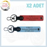 MiaWiki Yol Arkadaşları İçin İsim Plaka Kan Grubu Anahtarlık, Standart, MH-KAN-MT-4516x2, Nar Çiçeği-Gök Mavi, üniseks-yetişkin