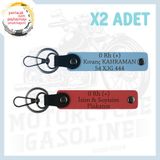 MiaWiki Yol Arkadaşları İçin İsim Plaka Kan Grubu Anahtarlık, Standart, MH-KAN-MT-4716x2, Nar Çiçeği-Gök Mavi, üniseks-yetişkin