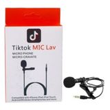 Mıc Lav Tiktok Youtuber Yaka Mikrofonu Telefon İçin (android-ıos)