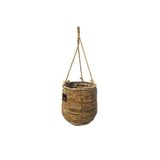 Mica Decorations Santo Askılı Hasır Saksı Orta - - - --