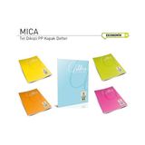 Mica Tel Dikişli Plastik Kapak Defter A4 40 Yaprak Kareli