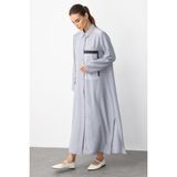 Micca Tap Ipekçe Doku Spor Kap/tunik-Gri - 42