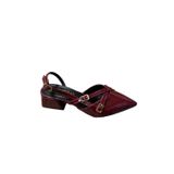 Miçe Shoes Stiletto Kısa Kalın Topuklu