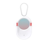 MicFlip S05 iOS Cihazlar İçin Find My Özellikli Gizli Kamera Dedektörü ve Alarm Cihazı Beyaz
