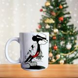Michael Jackson -mickey Mouse Porselen Kupa 456 Beyaz GHSTBSTRKP0728