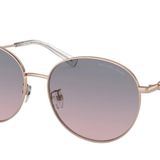 Michael Kors 1119 110868 57 Alpine Kadın Gold Yuvarlak Çerçeve Güneş Gözlüğü