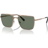 Michael Kors 1154 18993H 58-18 Unisex Güneş Gözlüğü - Altın