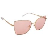 Michael Kors Açık Pembe Renk Kelebek Bayan Güneş Gözlüğü MK1108 10145 57, Pembe, 57/16/145