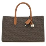 Michael Kors Bayan MD Ew Satchel el çantası, Brn/Acorn, Ölçü Birimi