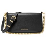 Michael Kors Bryant Small Convertible Crossbody Bag askılı çanta, Altın renkli metal parçalar/siyah, 21x4x13