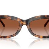 Michael Kors Eyewear Kadın Mk2205 Montecito Kelebek Güneş Gözlüğü, Jet Set Kaplumbağa/Kahverengi Gradyan, 52 mm
