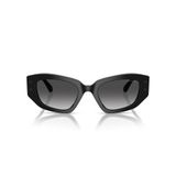 Michael Kors Eyewear Kadın Mk2234b Le Praz Kedi Gözü Güneş Gözlüğü, Siyah/Koyu Gri Gradyan, 50 mm