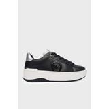 Michael Kors Hakiki Deri Logolu Sneaker Ayakkabı 43R6DTFS5L001 Bayan Ayakkabı 43R6DTFS5L 001 - Siyah