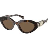 Michael Kors MK 2192 328873 53 Kadın Güneş Gözlüğü - Leopar