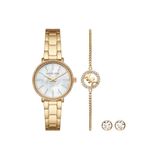 Michael Kors MK1065SET Kadın Kol Saati Bileklik ve Küpe Seti