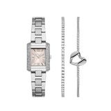 Michael Kors MK7514SET Gri Kadın Kol Saati ve Bileklik Seti