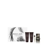 Michael Kors Pour Homme Absolu Edp Parfüm 100 Ml + Duş Jeli 100 Ml + Traş Sonrası Balm 100 Ml Erkek Parfüm Seti - Gri