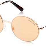 Michael Kors Sadie III kadın güneş gözlüğü, Altın (pembe altın/pembe altın flaş), 55