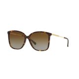 Michael Kors Unisex güneş gözlüğü, Yeşil (Dark Tortoise), 56