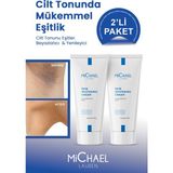 Michael Lauren Cilt Vücut Beyazlatıcı Glutatyon Leke Karşıtı Nemlendirici Krem Meyan Kökü Özlü 2li Set