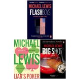 Michael Lewis 3 Books Collection Set(The Big Short, Liar's Poker, Flash Boys)