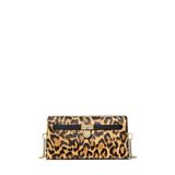 MICHAEL Michael Kors Hamilton Moderne Exta Small Cabrio Xbody, Volare Deri Trim/Kadife Çiçeği ile Altın Tonlu Donanım/Çita Haircalf, One Size