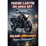 Michelin Bajaj Pulsar Rs 200 Pilot Street Takım Lastik %100 Uyumlu