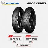 Michelin Pilot Street 110/70-17 54S - 140/70-17 66S Ön Arka Motosiklet Lastik Takımı