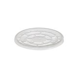 Michu Plastik Meze Kabı Kapağı 50 Adet 116MM Tek Kullanımlık Şeffaf Kapak 8'li Avantaj Paketi