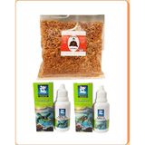 Miçiko 100GR Saf Gammarus + Kaplumbağa Bakım Seti