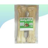 Miçiko 22 Cm Sütlü Press Köpek Ödül Çiğneme Kemiği 2 Adet